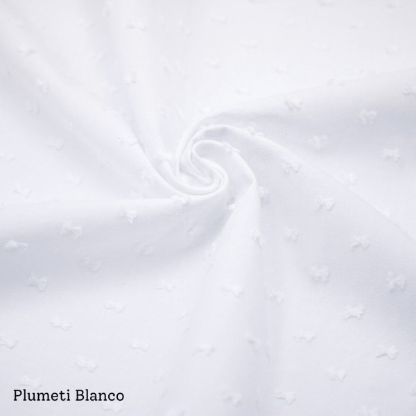 Cubrecapazo Plumeti Blanco - Debajo de un boton kids
